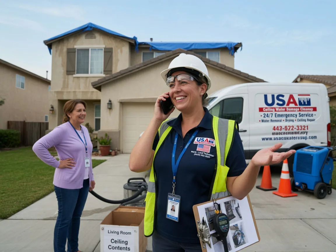 Ceiling Water Damage Restoration Winters, CA FAQs
